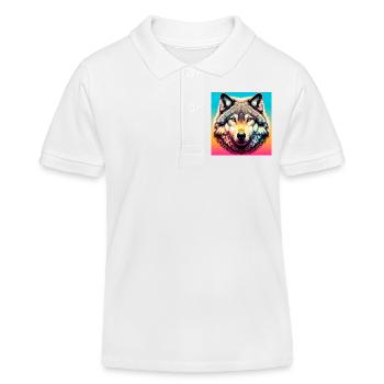 Loup - Polo enfant bio Stanley/Stella - blanc - Devant