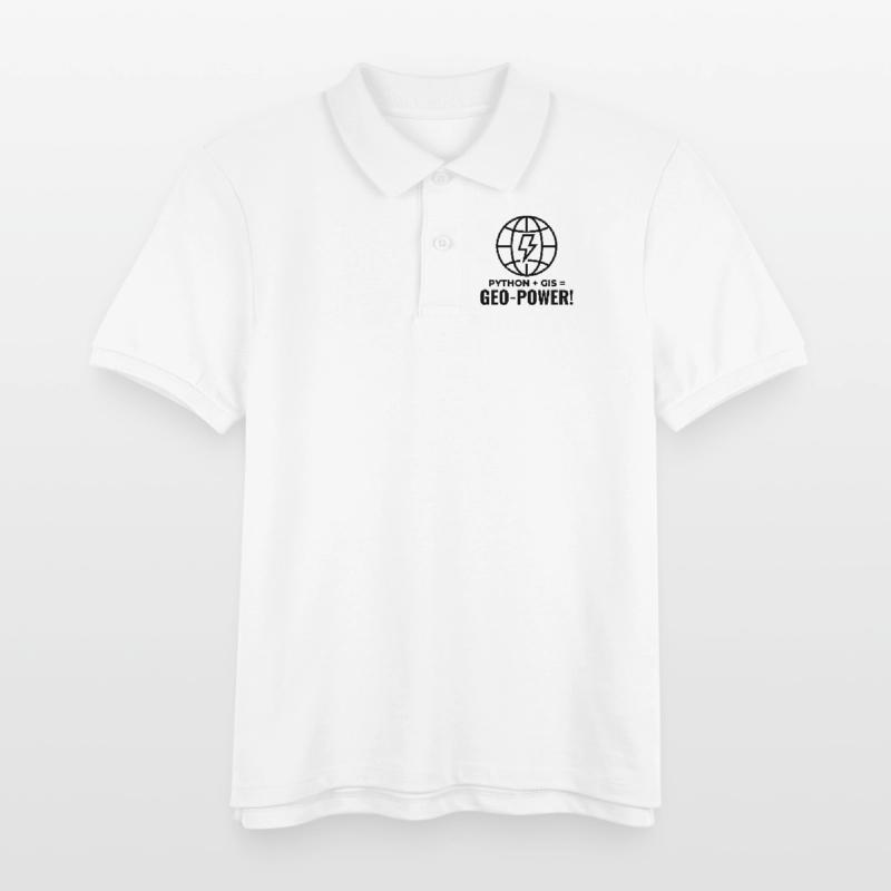 Python SIG Géo-Puissance Programmation Géospatial Polo enfant bio Stanley/Stella