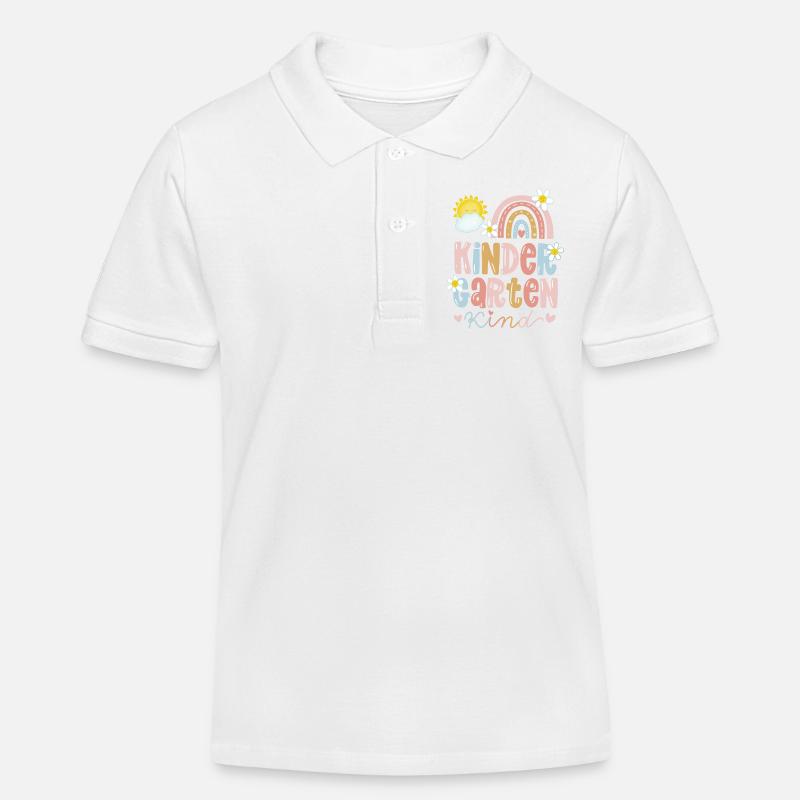 Kindergarten - Kinder Organic Poloshirt Mini Sprinter von Stanley/Stella - Weiß