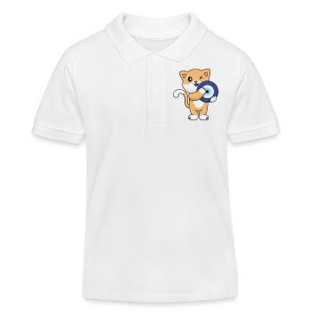 Nazar - Kinder Organic Poloshirt Mini Sprinter von Stanley/Stella - Weiß - Vorne