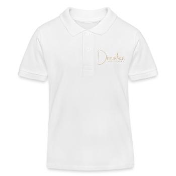 La calligraphie moderne rencontre la tradition - Polo enfant bio Stanley/Stella - blanc - Devant