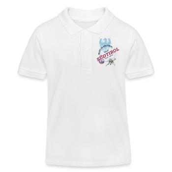 MADE IN SÜDTIROL - Kids Organic Polo Shirt by Stanley/Stella - white - Front