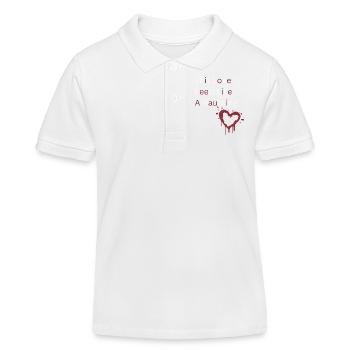 This Love Feels Like A Haunting Shirt - Romantique - Polo enfant bio Stanley/Stella - blanc - Devant