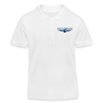 T-shirt de fan de Caroline du Sud – Pour les vrais fans ! - Polo enfant bio Stanley/Stella - blanc - Devant