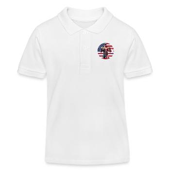 sport - Polo enfant bio Stanley/Stella - blanc - Devant