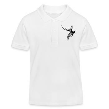 Tribal - Kinder Organic Poloshirt Mini Sprinter von Stanley/Stella - Weiß - Vorne