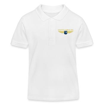 T-shirt de fan de Caroline du Sud – Pour les vrais fans ! - Polo enfant bio Stanley/Stella - blanc - Devant