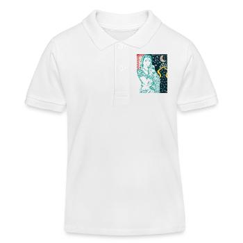 Hindu Femme - Polo enfant bio Stanley/Stella - blanc - Devant