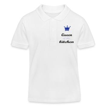Kochen - Kinder Organic Poloshirt Mini Sprinter von Stanley/Stella - Weiß - Vorne