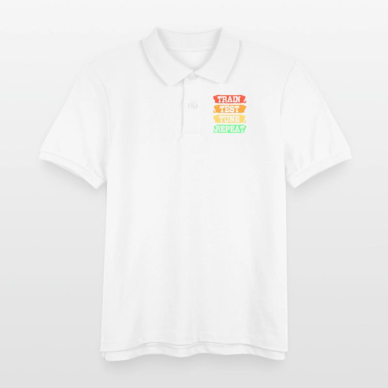 GPT Coder Programmer Kids Organic Polo Shirt by Stanley/Stella