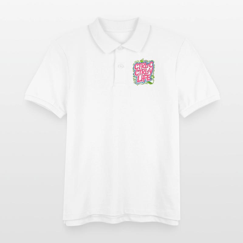 Remote Developer Ctrl+C Ctrl+V Life Web Developer Kinder Organic Poloshirt Mini Sprinter von Stanley/Stella