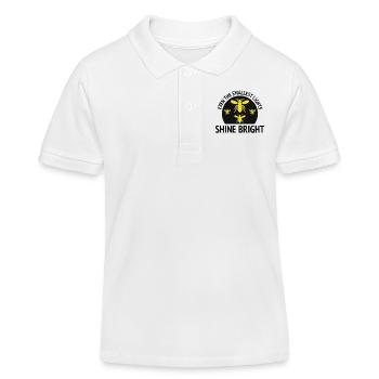 Lucioles Firefly Lightning Bug Insect Collector - Polo enfant bio Stanley/Stella - blanc - Devant