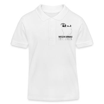 Wegen Umbau geschlossen | Pubertät - Kinder Organic Poloshirt Mini Sprinter von Stanley/Stella - Weiß - Vorne