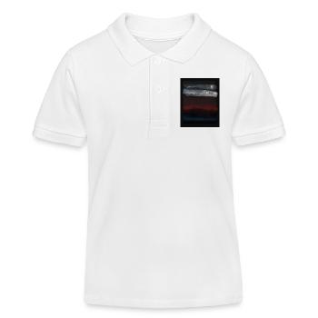 Rothko style in digital colors - Kids Organic Polo Shirt by Stanley/Stella - white - Front