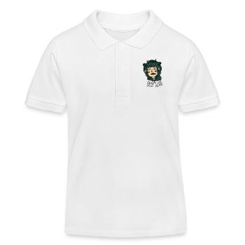 Don't lose your head. - Kids Organic Polo Shirt by Stanley/Stella - white - Front