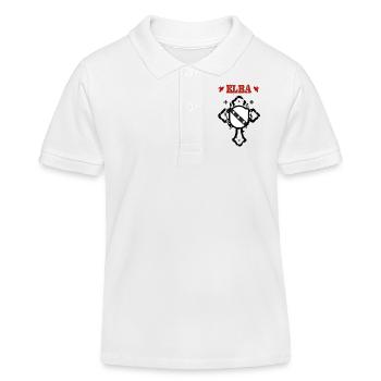 Elba - Kinder Organic Poloshirt Mini Sprinter von Stanley/Stella - Weiß - Vorne