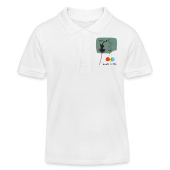 Trust yourself - Kinder Organic Poloshirt Mini Sprinter von Stanley/Stella - Weiß - Vorne