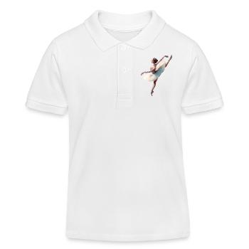 Moon Dancer - Celestial Grace - Kids Organic Polo Shirt by Stanley/Stella - white - Front