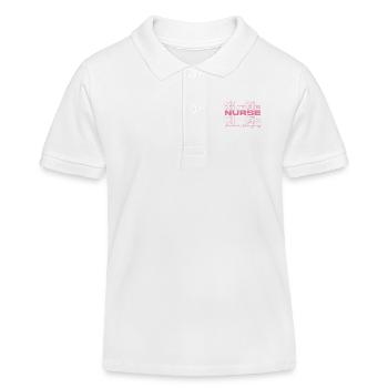 Accident & Emergency Nurse Medical Nurses Stylish - Kids Organic Polo Shirt by Stanley/Stella - white - Front