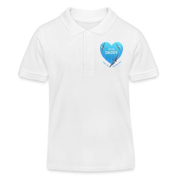 Best Daddy - Kids Organic Polo Shirt by Stanley/Stella - white - Front