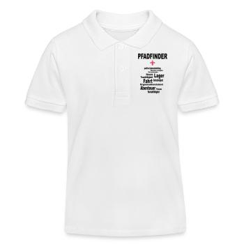 pfadfinder lebenseinstellung - Kinder Organic Poloshirt Mini Sprinter von Stanley/Stella - Weiß - Vorne