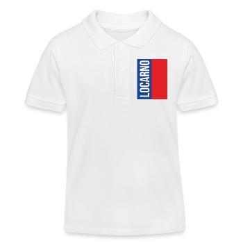 Souvenir traditionnel du Tessin - Polo enfant bio Stanley/Stella - blanc - Devant