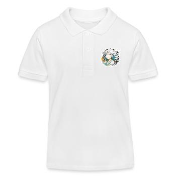 Anime / Comic / Japanisch / Zeichentrick / Cartoon - Kinder Organic Poloshirt Mini Sprinter von Stanley/Stella - Weiß - Vorne