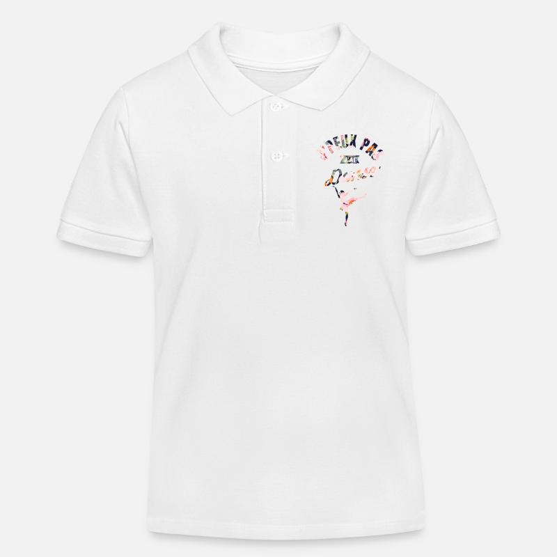 J'Peux Pas J'Ai Danse - Polo enfant bio Stanley/Stella - blanc