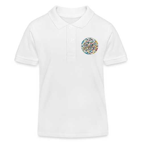 Kunterli - Colourful life cycle - Stanley/Stella Kids Organic Polo Shirt MINI SPRINTER