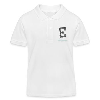 Tube E - Polo enfant bio Stanley/Stella - blanc - Devant