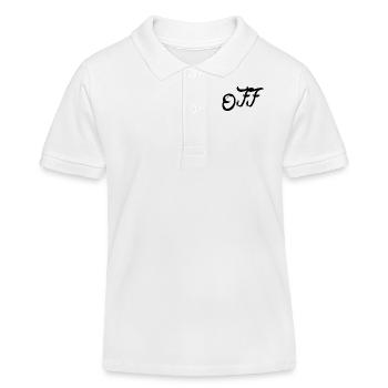 Off png - Polo enfant bio Stanley/Stella - blanc - Devant