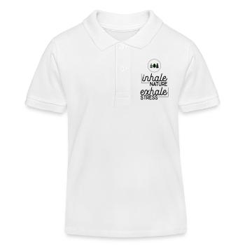 Umweltschutz - Kinder Organic Poloshirt Mini Sprinter von Stanley/Stella - Weiß - Vorne