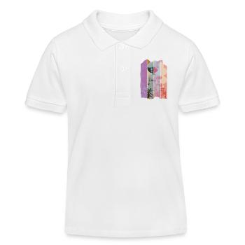 Nuances de couleurs - Polo enfant bio Stanley/Stella - blanc - Devant