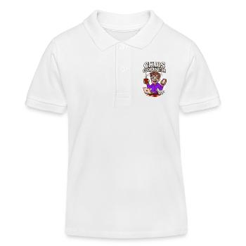Chaos im Griff – irgendwie. - Kinder Organic Poloshirt Mini Sprinter von Stanley/Stella - Weiß - Vorne