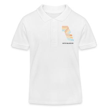 Tais-toi les jambes - Ride on Bicycle Saying Shirt - Polo enfant bio Stanley/Stella - blanc - Devant