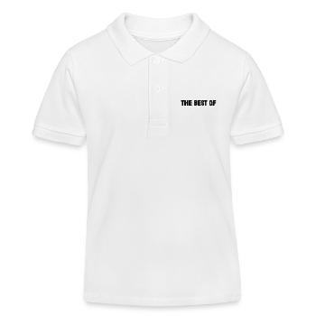 GELIEBTE. MEISTER. VIELEN DANK. DANKE, HERRIN - Kinder Organic Poloshirt Mini Sprinter von Stanley/Stella - Weiß - Vorne