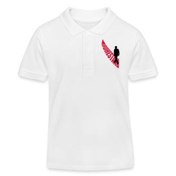 ruhestand - Kinder Organic Poloshirt Mini Sprinter von Stanley/Stella - Weiß - Vorne