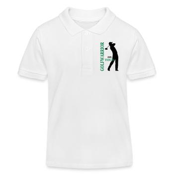 golf - Polo enfant bio Stanley/Stella - blanc - Devant