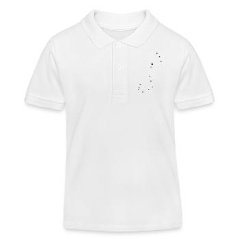 Scorpius - Kinder Organic Poloshirt Mini Sprinter von Stanley/Stella - Weiß - Vorne