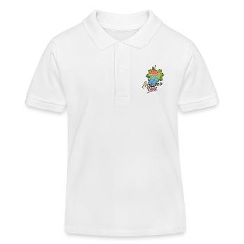 Alsace Vibes - Polo enfant bio Stanley/Stella - blanc - Devant