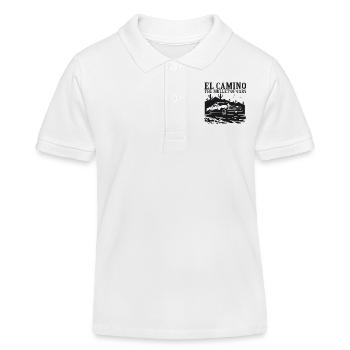 El Camino Der Vokuhila unter den Autos - Kinder Organic Poloshirt Mini Sprinter von Stanley/Stella - Weiß - Vorne