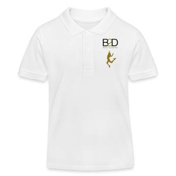 born to dance (woman) - Kinder Organic Poloshirt Mini Sprinter von Stanley/Stella - Weiß - Vorne