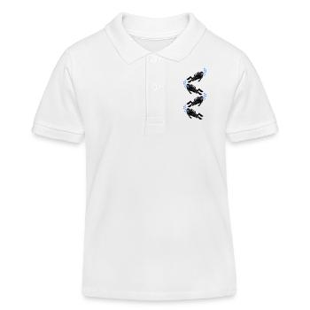 Plongeurs - Polo enfant bio Stanley/Stella - blanc - Devant