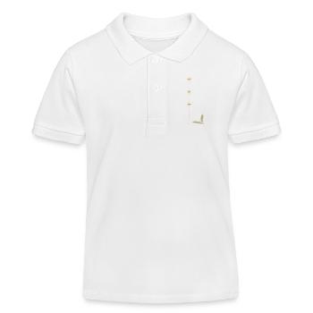 Silvester - Kinder Organic Poloshirt Mini Sprinter von Stanley/Stella - Weiß - Vorne