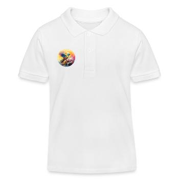 Vogel Singvogel Geschenk für Vogel Fans Natur - Kinder Organic Poloshirt Mini Sprinter von Stanley/Stella - Weiß - Vorne