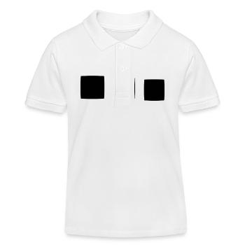 Quadrat viereck formen - Kinder Organic Poloshirt Mini Sprinter von Stanley/Stella - Weiß - Vorne