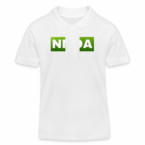 Green NMDA - Stanley/Stella Kids Organic Polo Shirt MINI SPRINTER