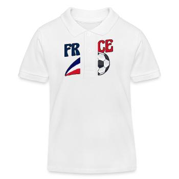 Français Français France - Polo enfant bio Stanley/Stella - blanc - Devant