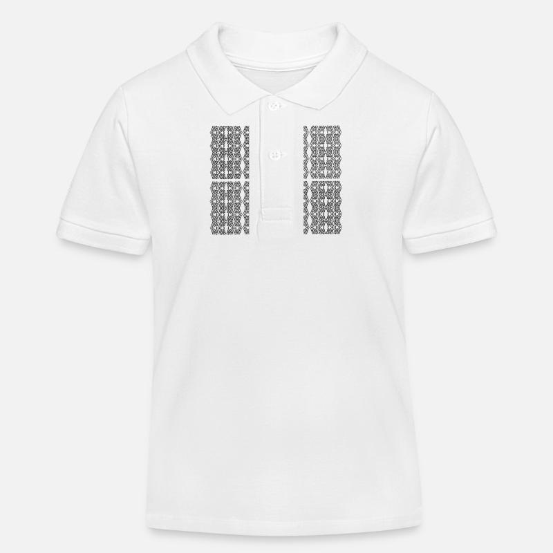 Nouveau style unique - Polo enfant bio Stanley/Stella - blanc