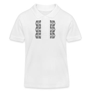 UNI-24 - Polo enfant bio Stanley/Stella - blanc - Devant